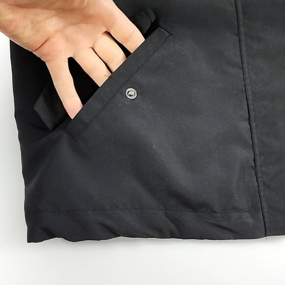 Vero Moda Women's Black Short Parka Zip Up Hooded Jacket Lined Size Large - Picture 4 of 14